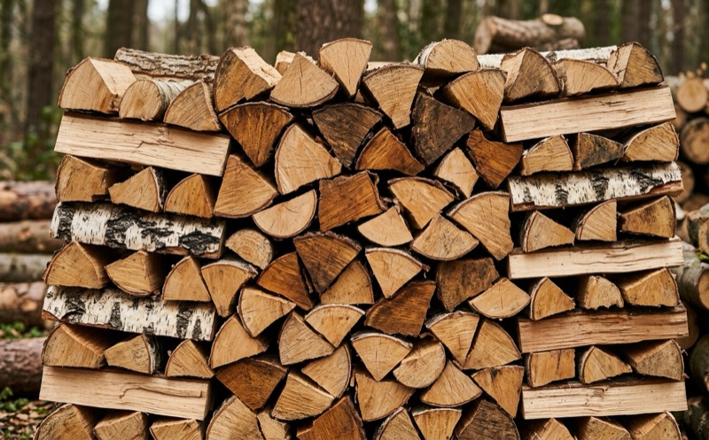 Gemischtes Brennholz