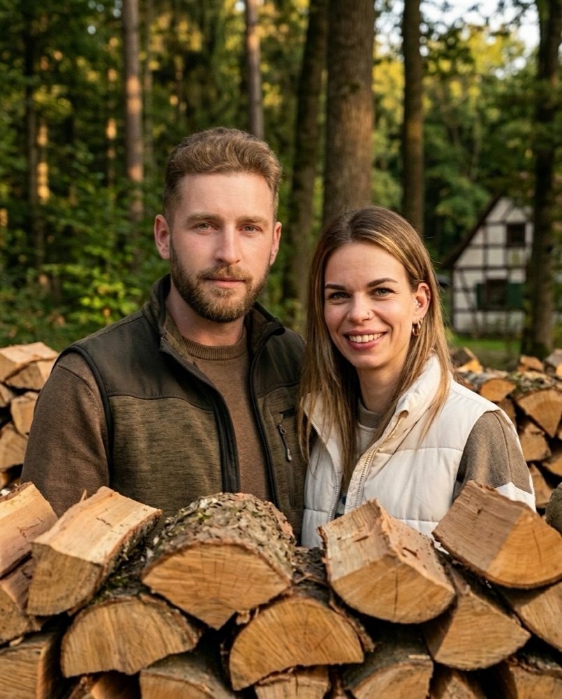 Stefanie Adams auf dem Forsthof